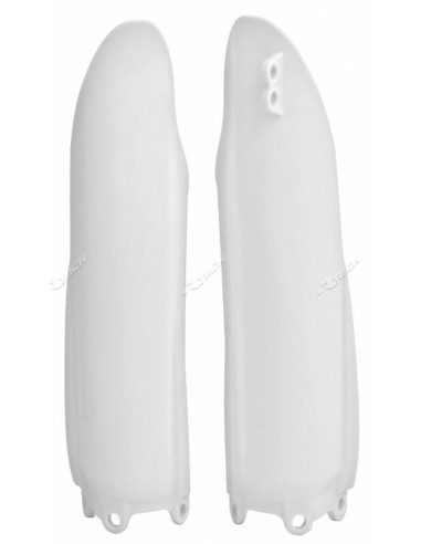 Protections de fourche RACETECH - blanc