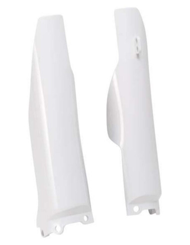 Protections de fourche RACETECH - blanc