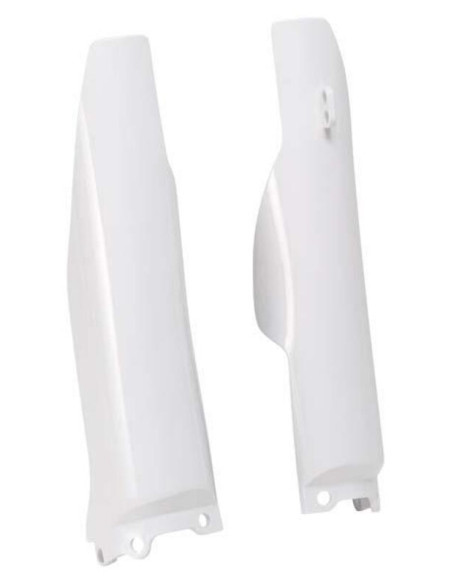 Protections de fourche RACETECH - blanc