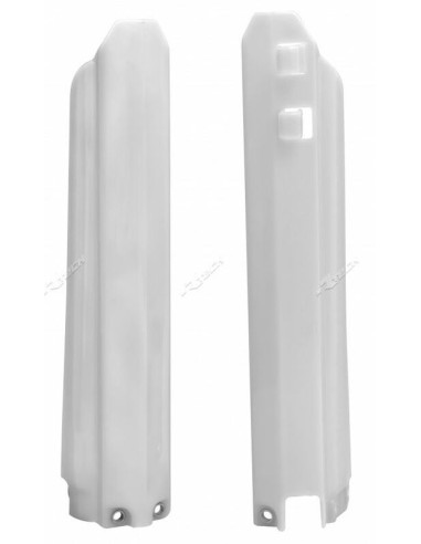 Protections de fourche RACETECH - blanc