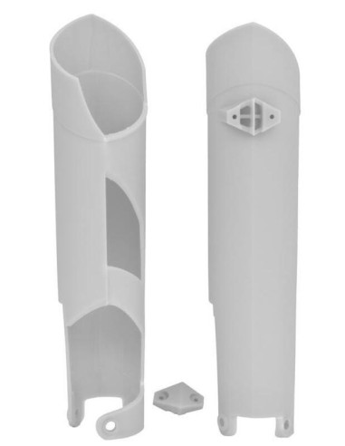 Protections de fourche RACETECH - blanc