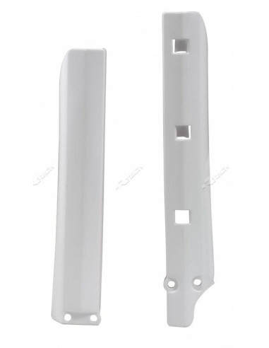 Protections de fourche RACETECH - blanc