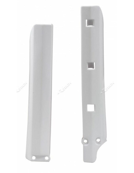 Protections de fourche RACETECH - blanc