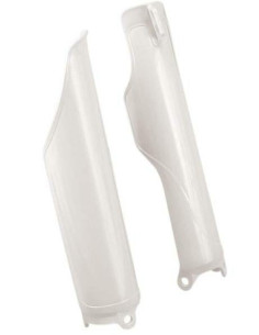 Protections de fourche RACETECH - blanc