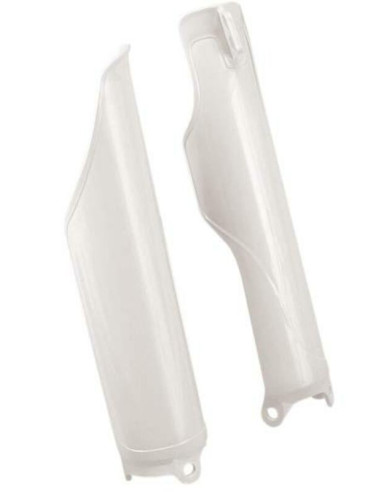 Protections de fourche RACETECH - blanc
