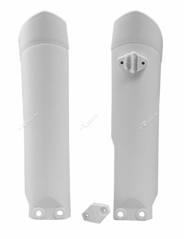 Protections de fourche RACETECH - blanc