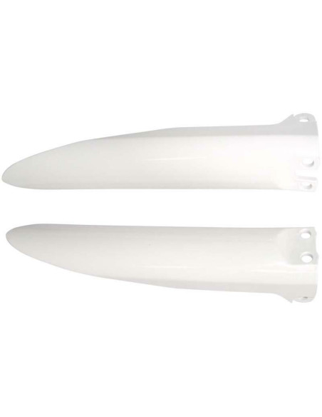 Protections de fourche RACETECH - blanc