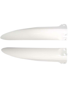 Protections de fourche RACETECH - blanc 2