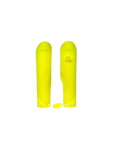 Protections de fourche RACETECH - jaune