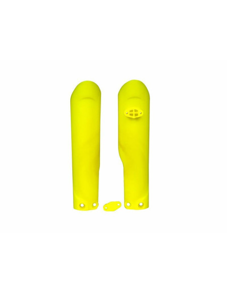 Protections de fourche RACETECH - jaune