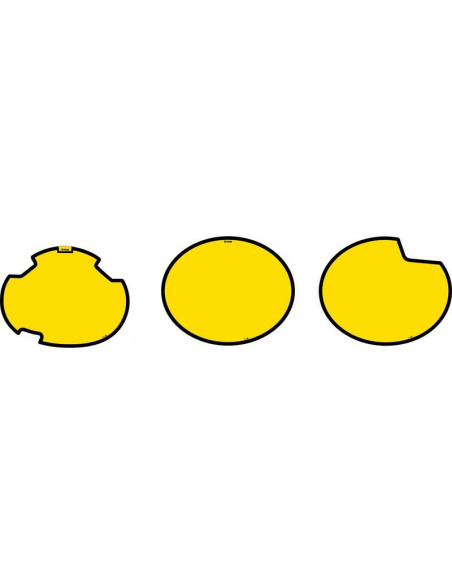 Fonds de plaques TECNOSEL Oval Kreidler Florett RS-GS