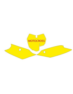 Fonds de plaque BLACKBIRD noir KTM SX/SX-F 2