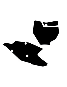Fonds de plaque BLACKBIRD noir KTM SX/SX-F