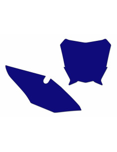 Fonds de plaque BLACKBIRD bleu Honda CRF450R