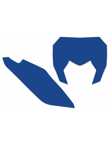 Fonds de plaque BLACKBIRD bleu Sherco SE/SE-F