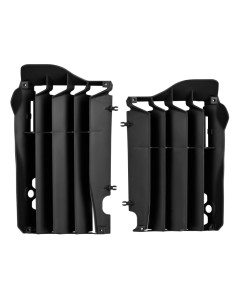 Cache radiateur POLISPORT noir Kawasaki KX250F