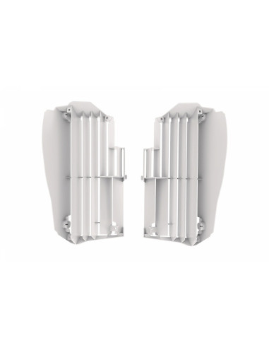 Cache radiateur POLISPORT blanc Yamaha YZ450F