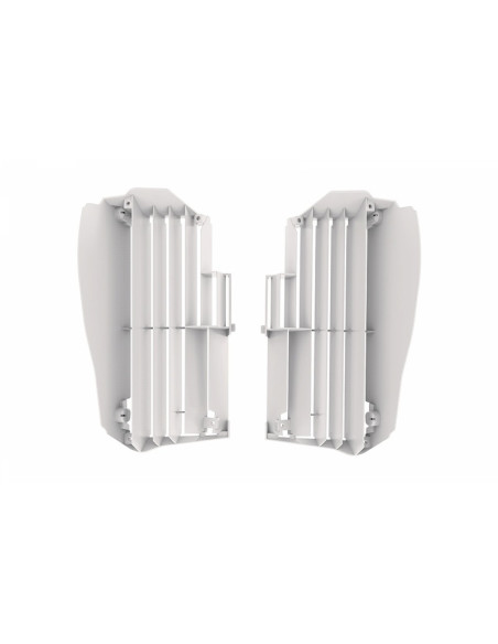 Cache radiateur POLISPORT blanc Yamaha YZ450F