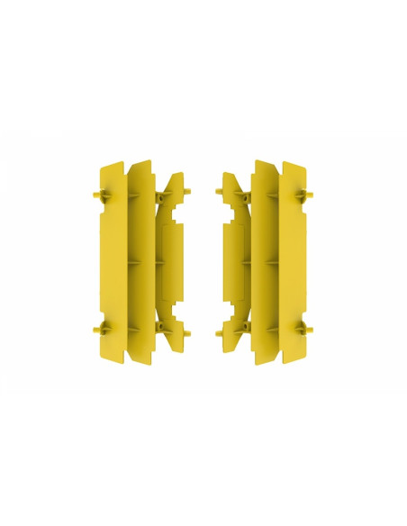 Cache radiateur POLISPORT jaune Suzuki