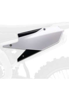 Plaques latérales POLISPORT - couleur origine (2018) blanc/noir