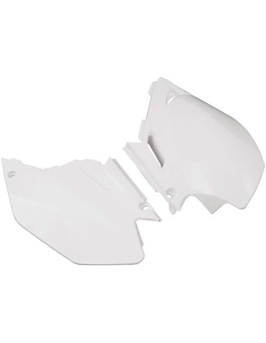 Plaques latérales RACETECH blanc