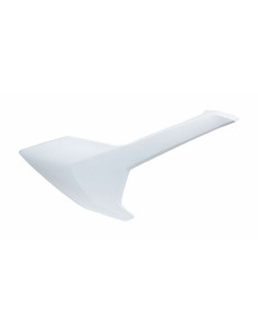 Plaques latérales RACETECH blanc 2