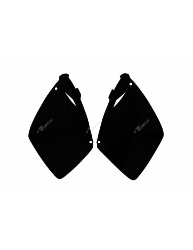 Plaques latérales RACETECH noir KTM