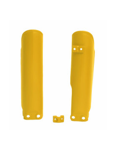 Protections de fourche RACETECH - jaune