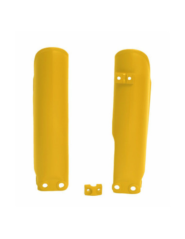 Protections de fourche RACETECH - jaune