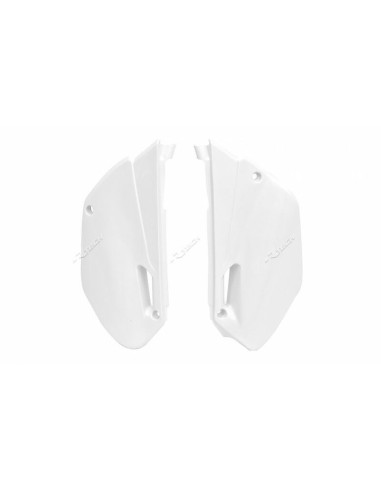 Plaques latérales RACETECH blanc