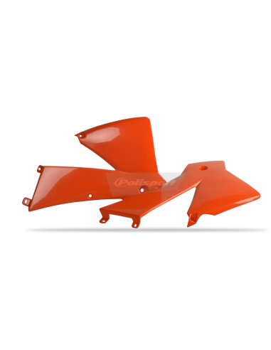 Ouïes de radiateur POLISPORT orange KTM