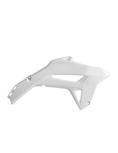 Ouies de radiateur POLISPORT blanc Honda CRF450R 2