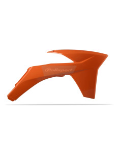 Ouïes de radiateur POLISPORT orange KTM 2