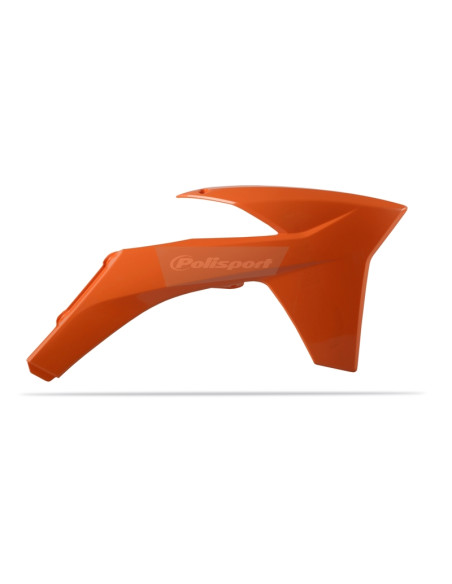 Ouïes de radiateur POLISPORT orange KTM