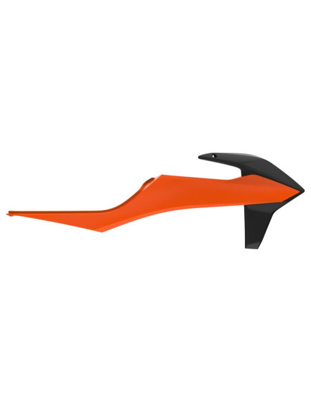 Ouies de radiateur POLISPORT orange/noir KTM