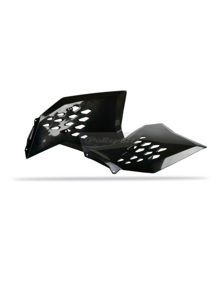 Ouïes de radiateur POLISPORT noir KTM
