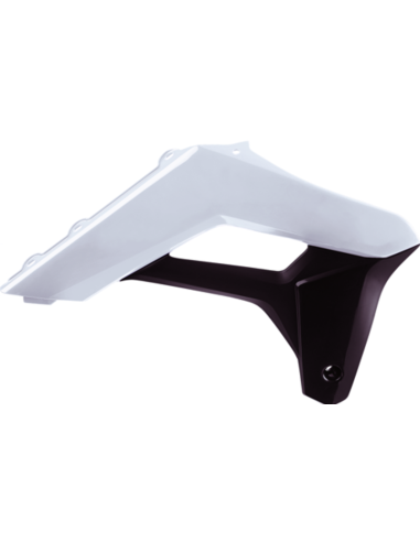 Ouïes de radiateur POLISPORT blanc/noir