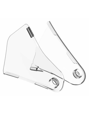 Protection de plaques latérales POLISPORT transparent Honda CRF250R/450R