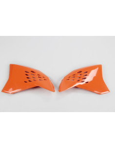 Ouïes de radiateur UFO orange KTM 2