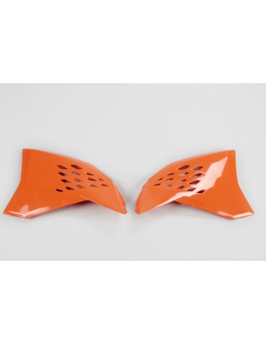 Ouïes de radiateur UFO orange KTM
