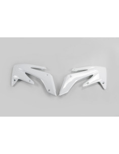 Ouïes de radiateur UFO blanc Honda CRF250X/R