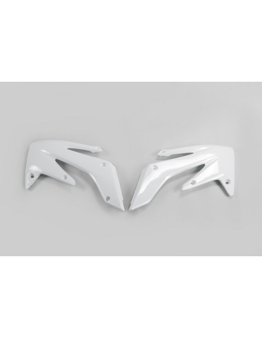 Ouïes de radiateur UFO blanc Honda CRF250X/R