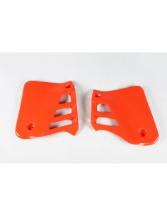 Ouïes de radiateur UFO orange Honda CR125R