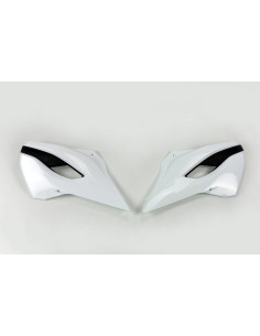 Ouïes de radiateur UFO blanc