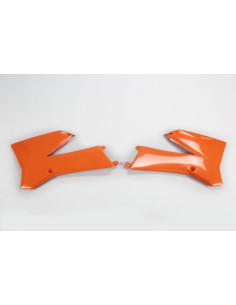Ouïes de radiateur UFO orange KTM SX85 2