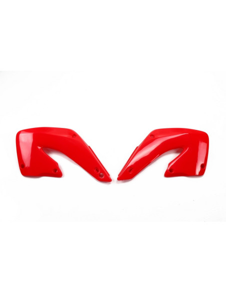 Ouïes de radiateur UFO rouge Honda CR125R/250R