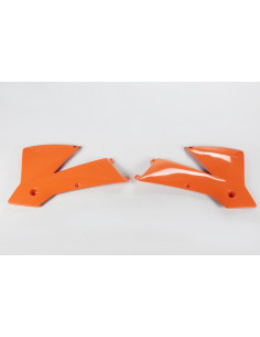 Ouïes de radiateur UFO orange KTM 2
