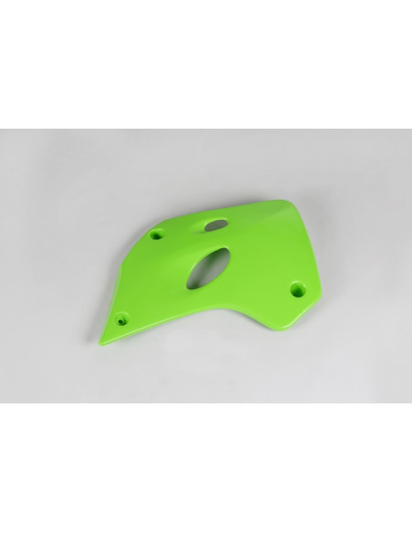 Ouïes de radiateur UFO vert Kawasaki KX80