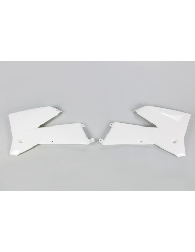 Ouïes de radiateur UFO blanc KTM