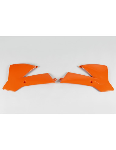 Ouïes de radiateur UFO orange KTM SX65